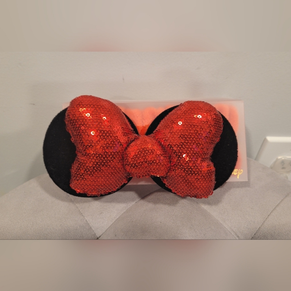 Minnie Mouse 3D Teady Headband- NIP